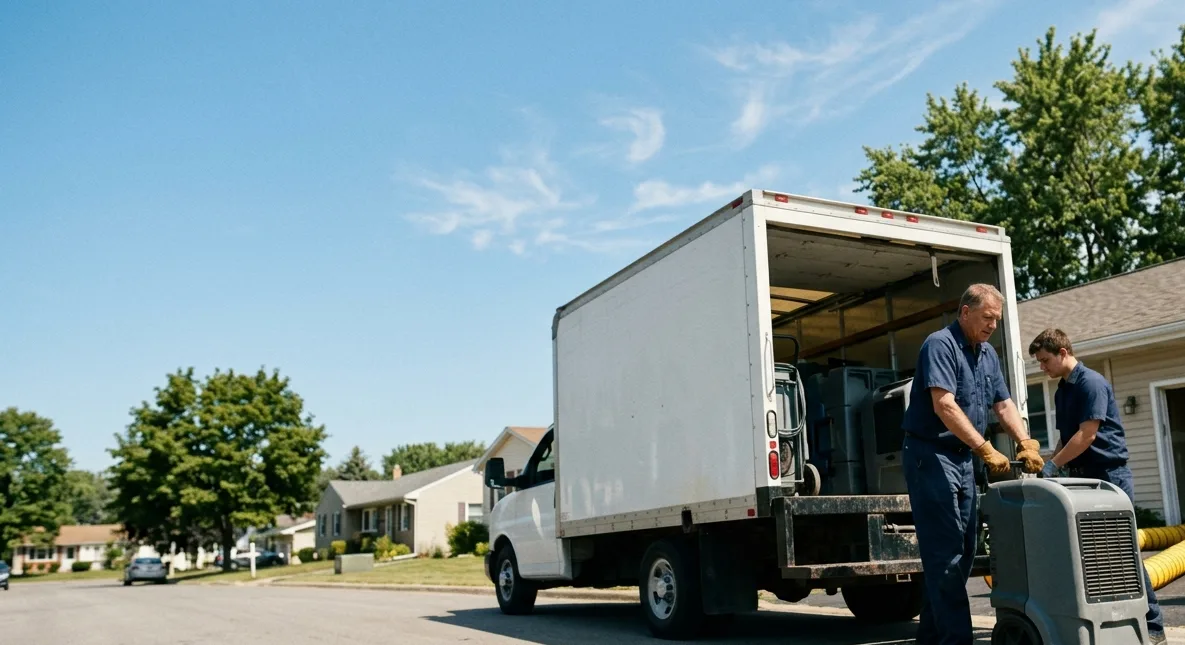 Water Damage Cleanup in Henderson, IL near me